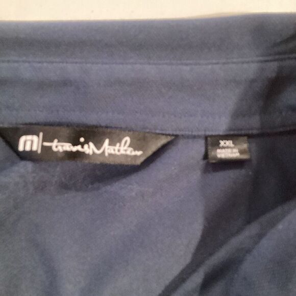 Travis Mathew Men’s The Big Freeze Polo Sz 2XL Golf Stretch - Picture 4 of 9